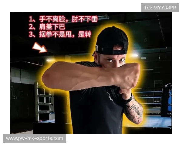 拳击手面对猛烈攻击仍稳住阵脚反击得手